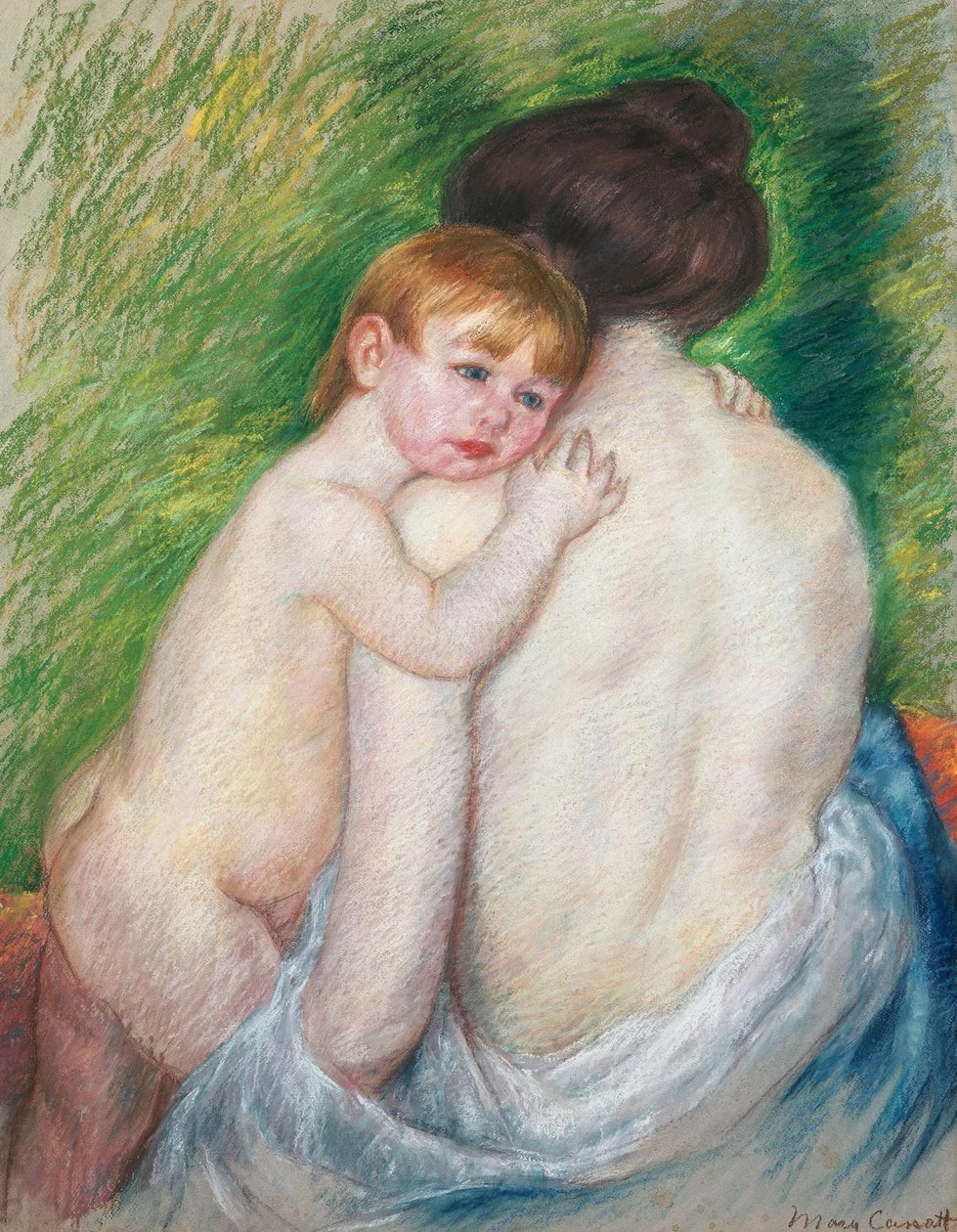 Mary Cassatt - 109, La schiena nuda, 1906